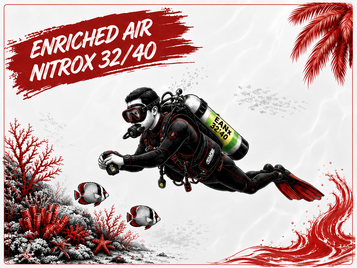Enriched Air Nitrox 32/40